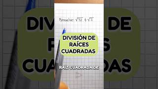 Es fácil resolver radicales con índice 3  Raíz Cúbica shorts MEP profesergiocm [upl. by Hazel62]