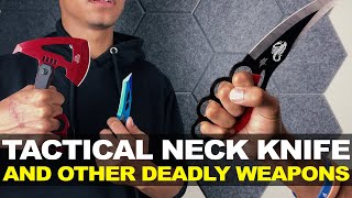 Tactical Neck Knife The Ultimate Concealed Weapon [upl. by Beverlie683]