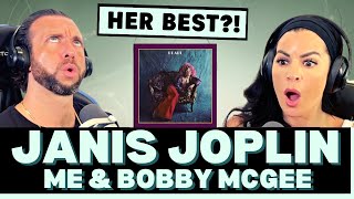 SHOWING OFF HER FULL RANGE OF TALENT First Time Hearing Janis Joplin  Me amp Bobby McGee Reaction [upl. by Arretahs185]