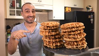 HOW TO MAKE THE MOST AUTHENTIC AND DELICIOUS LIEGE WAFFLES  Expertly cooked by a real Belgian [upl. by Adianez]