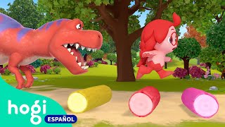 🦖¡Aprende los Colores con Dinosaurios🦕  ¡No Me Persigas  Colores para Niños  Hogi en español [upl. by Yellac471]