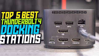 Top 5 Best Thunderbolt 4 Docking Stations 2024  Best Docking Station 2024 [upl. by Sucram]