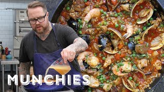 HowTo Make Paella Valenciana with Jamie Bissonnette [upl. by Furmark]