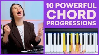 10 Powerful Chord Progressions Every Songwriter Should Know [upl. by Ahsikan]