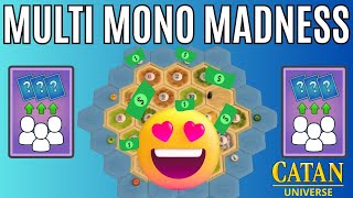 CATAN  Multiple Monopoly MADNESS  Game 476 [upl. by Aierdna]