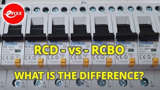 Whats the difference between an RCD and an RCBO  Circuit protection [upl. by Shelden208]