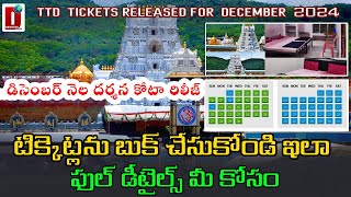 TTD Tickets December 2024 booking start  ₹300 SED amp Room Booking  Tirumala News  DHOOTHA MEDIA [upl. by Lesak]