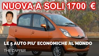 Le 5 AUTO più ECONOMICHE al MONDO [upl. by Ellenrahs715]