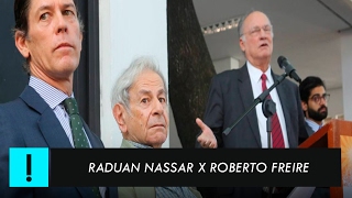 Raduan Nassar x Roberto Freire no Prêmio Camões [upl. by Doraj947]