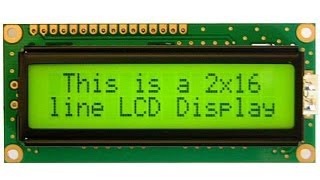 TISHITU Alphanumeric characters Display on 16x2 LCD by 8051 Microcontroller [upl. by Talmud]