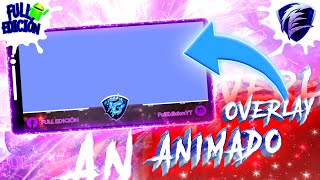 Cómo CREAR una OVERLAY ANIMADA GAMER desde ANDROID  Hacer OVERLAY GAMING PROFESIONAL  FULL EDICIÓN [upl. by Hulbard]