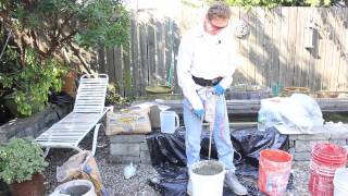 How to mix stucco or mortar in buckets [upl. by Tavia417]