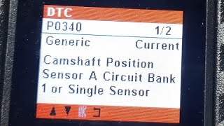 PO340 Code camshaft position sensor removel and replace start to finish [upl. by Boswell630]