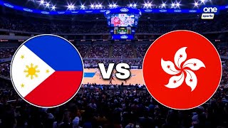 Gilas Pilipinas vs Hong Kong FIBA Asia Cup 2024 Qualifiers [upl. by Bj939]