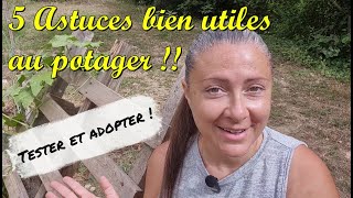 5 ASTUCES au potager [upl. by Zucker]