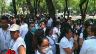 Quake Jars AlreadyNervous Mexico City Residents [upl. by Llerol747]