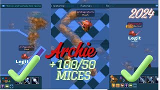 10050 MICES GAMEPLAY  Archie play tfm in 2024  Transformice [upl. by Braden839]