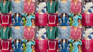 New neck designs with using lace  Latest lace work neck design  Suit gala design [upl. by Idnew]