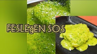 Fesleğen Sos Yapımı Cevizli  Kolay Pesto Sos Tarifi Sauce Pesto pesto soslar fesleğen li balık [upl. by Htebarual72]