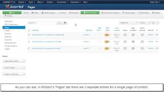 RSSeo  Prevent duplicate Joomla content with canonical versions [upl. by Nylesaj]