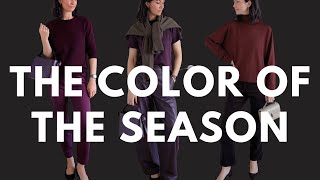 The color of the season My favorite burgundy items [upl. by Mariele]