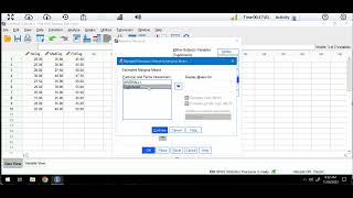 Dependent MeasuresRepeated Measures ANOVA Analysis SPSS [upl. by Jannelle808]