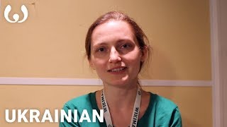 WIKITONGUES Vira speaking Ukrainian [upl. by Ardekahs]