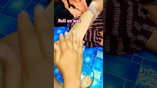 Hair Removal Roll wax heater  Roll on wax  easy way to wax shorts [upl. by Tarryn369]