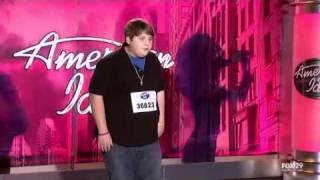 Jacee Badeaux Audition Sittin on Dock Of The Bay American Idol 10 [upl. by Myna]