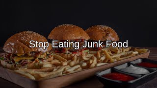 Stop Eating Junk Food  Subliminal Audio [upl. by Docila]