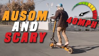 40 mph Scooter  Ausom Gallop Unboxing [upl. by Maroney731]