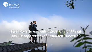 Insinööriliiton jäsenten tapaturmavakuutus Turvassa [upl. by Ettennad]