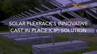 Learn About Solar FlexRack B3P X Cast in Place CIP [upl. by Nrev]