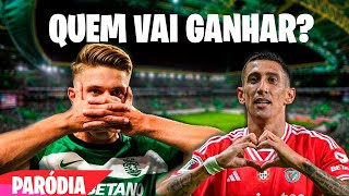 SPORTING X BENFICA  QUEM VAI GANHAR  PARÓDIA  Pipoco  Ana Castela [upl. by Esojnauj]