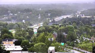 Strong storms in Asheville North Carolina [upl. by Melisande]