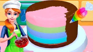 Fun Learn Cake Cooking amp Colors Cake Donut Kid Game  My Bakery Empire  Bake Decorate amp Serve Cake [upl. by Icnarf502]