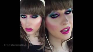 Stunning Trans Girl 2  Beautiful Transgender  Transformation Life [upl. by Alviani]