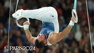 Top moments from the mens allaround gymnastics qualifiers  Paris Olympics  NBC Sports [upl. by Diraj36]