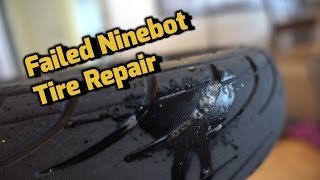 Fail at repairing SegwayNinebot Mini Pro Tire [upl. by Chinua]