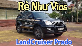 Vua Địa Hình Landcruiser Prado 2009 nhập Nhật Giá rẻ như Vios LH Việt 0968228889 [upl. by Celie]