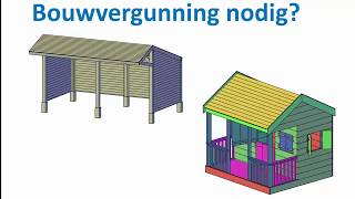 Bouwvergunning nodig  Vergunning aanvragen doe je zo [upl. by Pius]