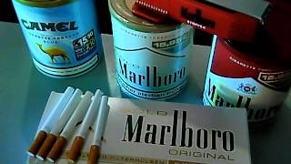 Cheap cigarettes  Custom handmade Marlboro with original tobacco [upl. by Asseral705]