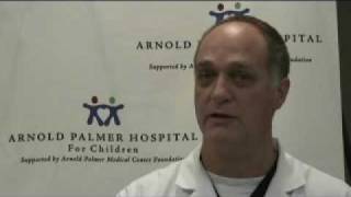 Don Plumley MD pediatric surgeon Arnold Palmer Hospital for Children Orlando FL [upl. by Cirtemed622]