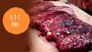 Easy Smoked Ribs 321  Pit Boss Laredo  Pellet Grill [upl. by Alyak711]