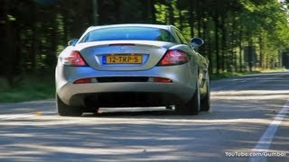 MercedesBenz SLR McLaren  Acceleration sound [upl. by Hadeehuat]