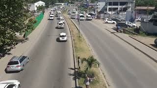 Central Honiara Town Walk [upl. by Llehsem204]