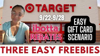 Target Deals 922928 Couponing At Target This Week 3 FREEBIES Easy Gift Card Scenario [upl. by Otnas]