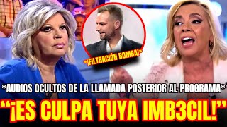 💥¡EXPLOTA la BRONCA OCULTA de TERELU y CARMEN que el DE VIERNES NO MOSTRÓJOSÉ MALMOGUERA EN SHOCK [upl. by Kahaleel]