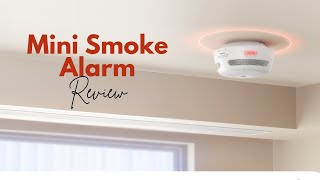 XSense Mini Smoke Alarm Compact Safety for Every Home  Review [upl. by Aihsilat]