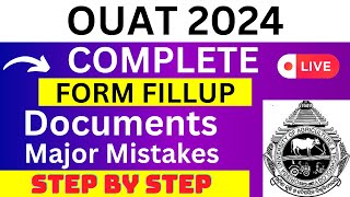 OUAT 2024 Application Form  OUAT Registration 2024 How To Fill OUAT 2024 Application Form [upl. by Thatcher]